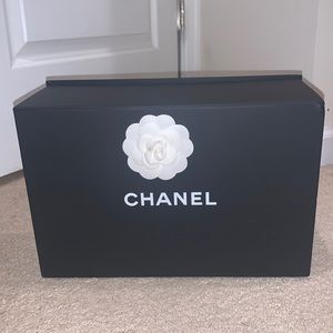 Chanel classic flat box with dustbag